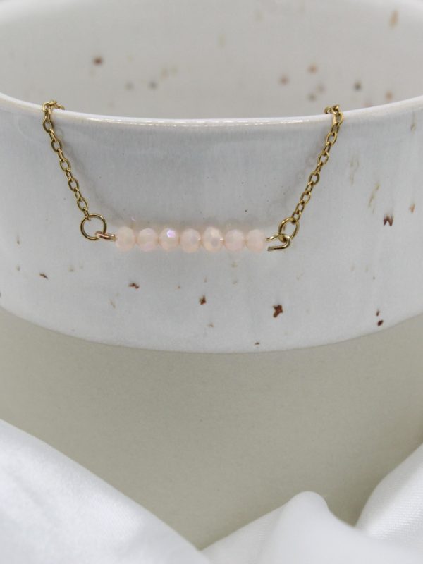 Armband | Rosa matt